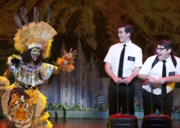 Monica L. Patton, Kevin Clay, Conner Peirson - The Book of Mormon (c) Julieta Cervantes 2017