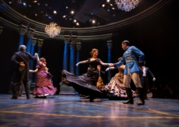 Kate MacCluggage, Patrick Zeller and the Company of ANNA KARENINA_Photo by AdamsVisCom