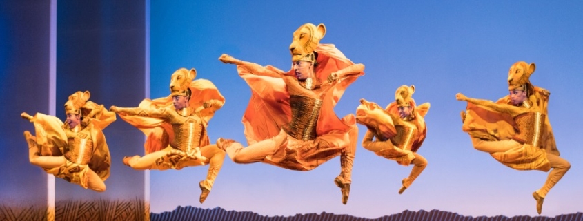 Lionesses Dance in THE LION KING North American Tour ©Disney. Photo by Deen van Meer