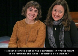 QUOTE Rattlesnake Kate Neyla Pekarek Karen Hartman. Photo by John Moore.