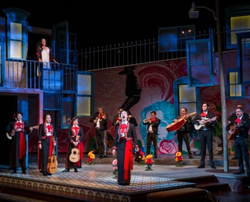 The cast of American Mariachi by José Cruz González. 2016 Summit reading, 2018 Summit world premiere. Photo by Adams VisCom.