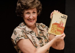 Pam Sherman as Erma Bombeck. Photo by Goat Factory Media Entertainment.