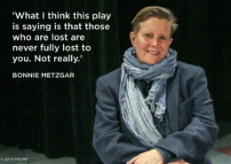 BONNIE METZGAR QUOTE. PHOTO BY JOHN MOORE.