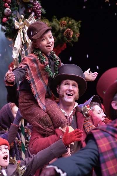 One of Laird Williamson's 14 seasonal stagings of 'A Christmas Carol'