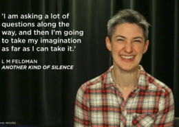 L M Feldman Another Kind of Silence 2020 Summit. Photo by John Moore