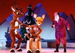 Rudolph Family and Santa