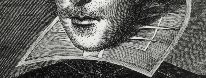 A sketch of William Shakespeare